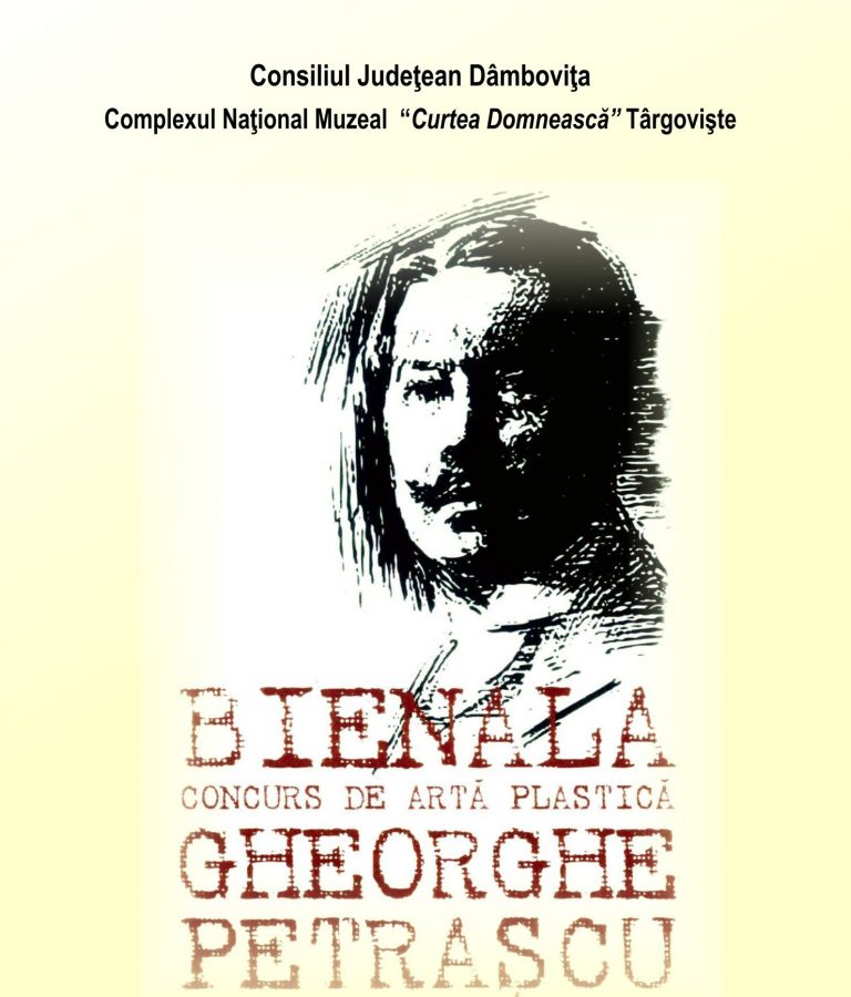 BIENALA CONCURS DE ARTĂ PLASTICĂ „GHEORGHE PETRAŞCU” Ediţia a XV – a, 2020