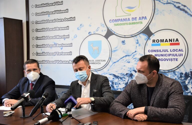 Compania de Apă Târgoviște Dâmbovița: Pași importanți în implementarea celui mai mare proiect pentru infrastructura de apă și apă uzată din județ.