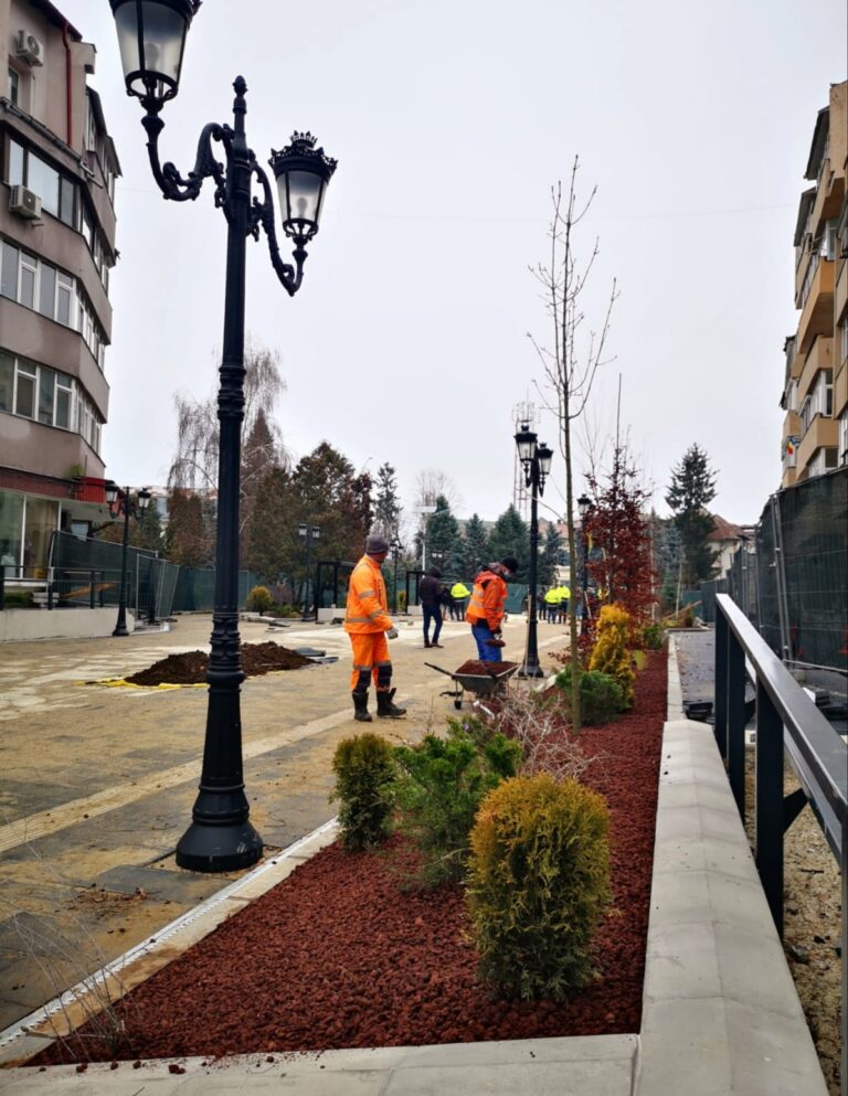 Târgoviște: Piața Revoluției…,,va fi o zonă de promenadă foarte frumoasă’’