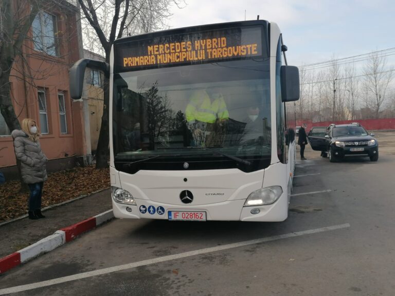 Târgoviște: A sosit primul autobuz Mercedes Benz Citaro – Hybrid
