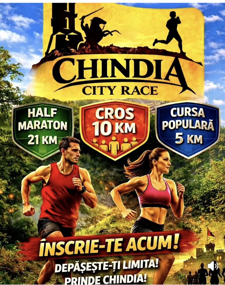 Semimaraton „Chindia City Race”, premieră sportivă la Târgoviște!