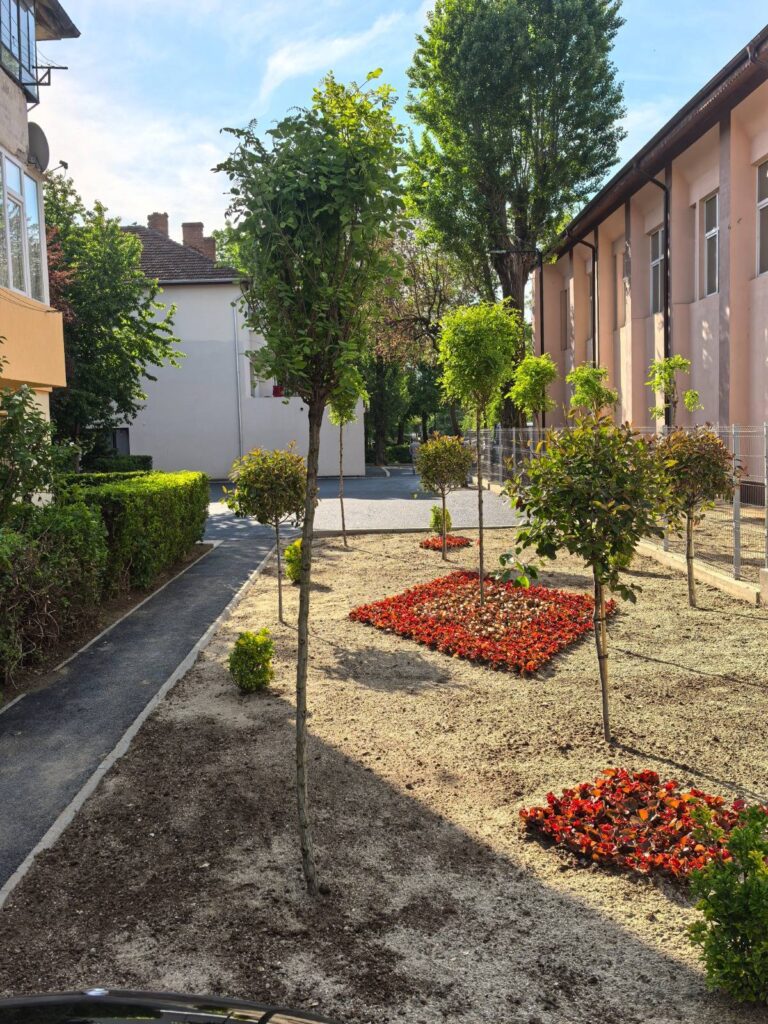 Târgoviște: Transformare spectaculoasă a zonei din spatele Școlii Coresi, din Aleea Trandafirilor