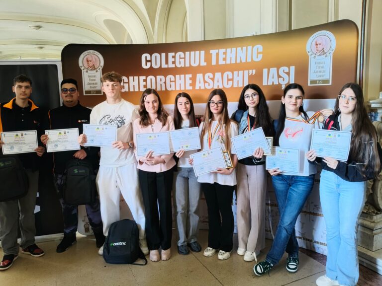 Elevii dâmbovițeni, pe podium la etapa națională a concursului „Știu și Aplic”, desfășurată la Iași