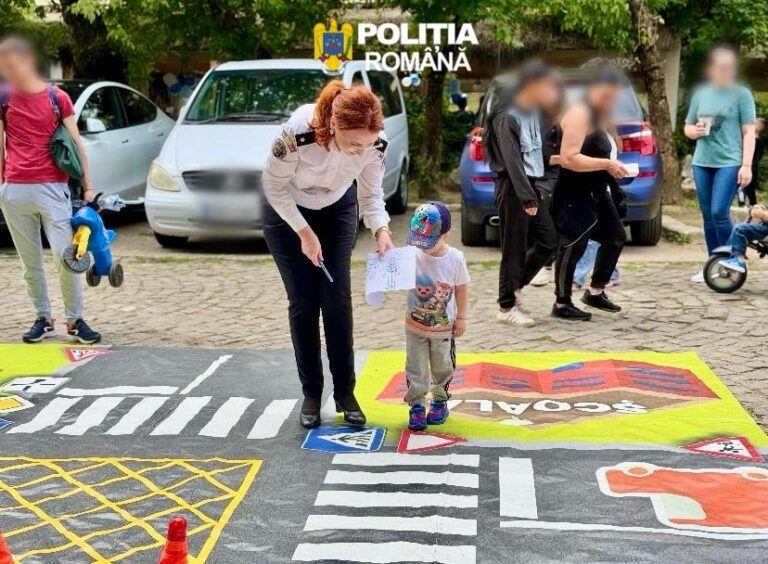 ZIUA INTERNAȚIONALĂ A COPILULUI, SĂRBĂTORITĂ ALĂTURI DE POLIȚIȘTI