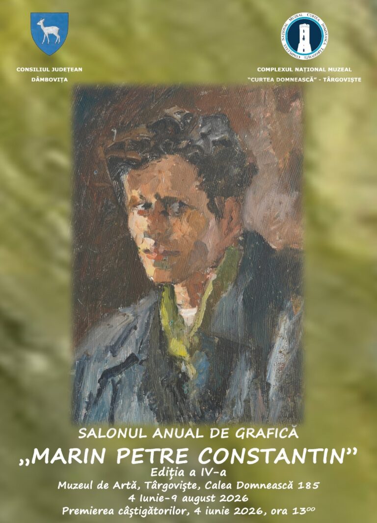 Deschiderea expoziției și premierea câștigătorilor Salonului Anual de Grafică  „Marin Petre Constantin”, ediția a IV-a, Târgoviște, 2026