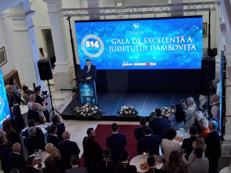 Zilele Județului Dâmbovița: Opt personalități, premiate la Gala de Excelență