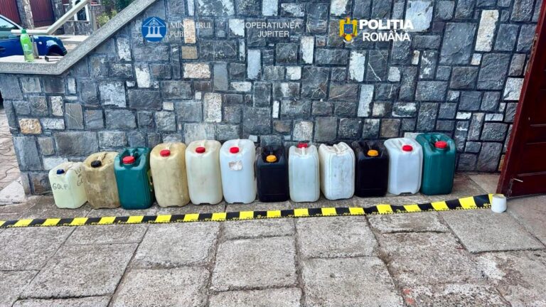 24 de persoane reținute în cadrul operațiunii JUPITER, pentru sustragere de produs petrolier
