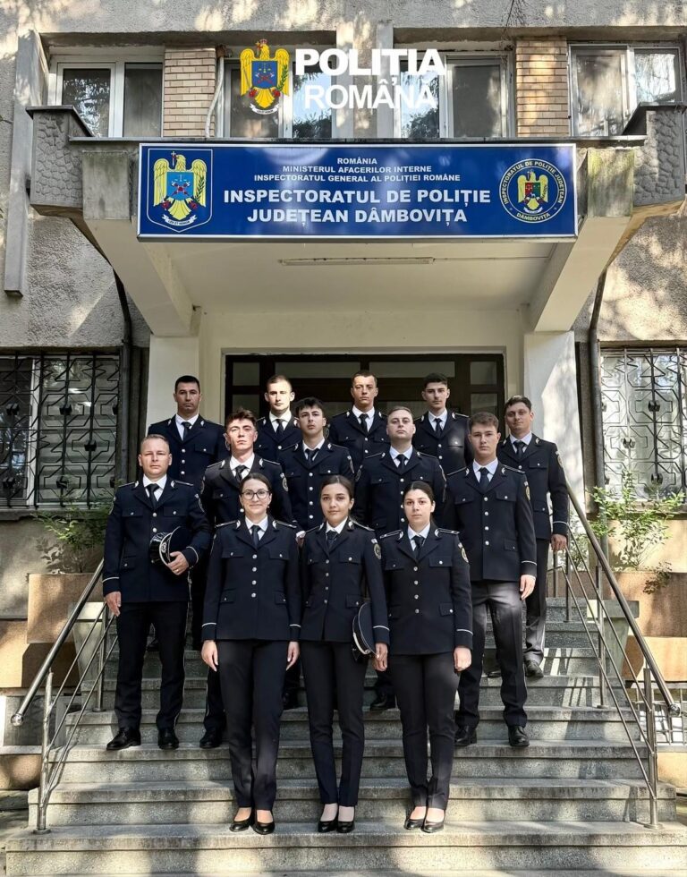 IPJ Dâmbovița și-a mărit echipa cu  13 agenți de poliție, repartizați în structurile de ordine publică și rutieră