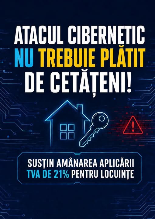 Deputatul PNL Dâmbovița, Aurelian Cotinescu, susține amânarea aplicării TVA de 21% pentru tranzacțiile imobiliare afectate de blocajul ANCPI