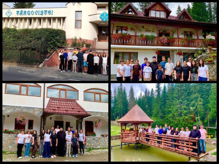 LA MĂNĂSTIREA PEȘTERA AU DEBUTAT TABERELE DE TINERET ORGANIZATE DE ARHIEPISCOPIA TÂRGOVIȘTEI